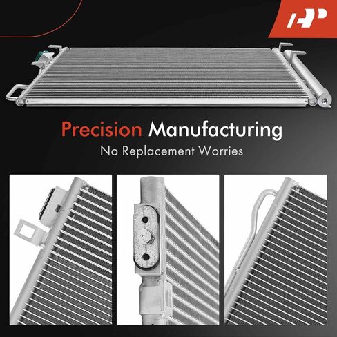 A-Premium Air Conditioning A/C Condenser Compatible with 2009-2010 Dodge Journey 2.4L 3.5L, Replace# 68038244AA in Saudi Arabia