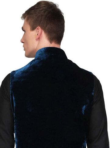 Elina fashion Men's Indian Nehru Jacket || Designer Bandhgala Jodhpuri Sleeve Less ONLY Waistcoat in Saudi Arabia