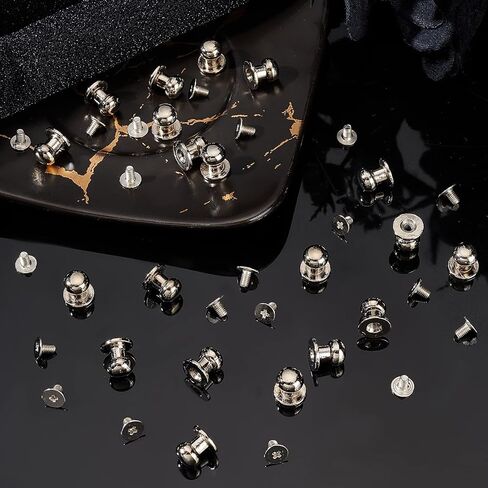 GORGECRAFT 20 Sets 8mm Brass Round Head Button Phillips Screw Stud Rivet Chicago Screw Button Leather Rivets Craft Belt Fastener for DIY Craft Leather Craft Repairs Jackets Wallet, Antique Bronze in Kuwait