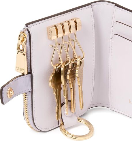 kate spade new york womens Devin Saffiano Leather Key Holder in Saudi Arabia