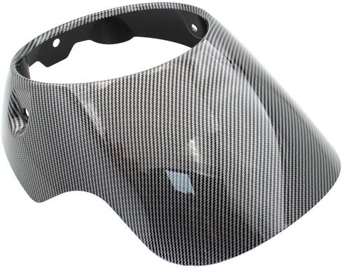 Royal Sun Carbon Fiber Headlight Fairing Cowl Guard Frame Mask Compatible with Triumph Bonneville T100 T120 Thruxton Thunderbird Sport Honda CB150 R18 Ducati Monster 7 inch headlights Model Size in Saudi Arabia