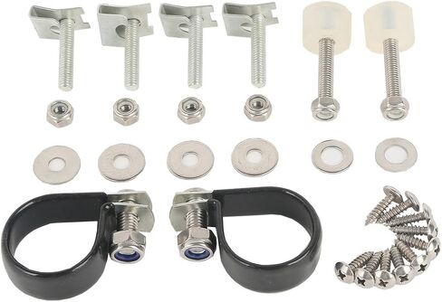 TCT-MT Lower Vented Fairings Mount hardware Kit Clamps Clips 83 fit For Harley Touring in Saudi Arabia