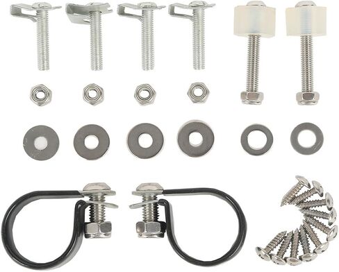 TCT-MT Lower Vented Fairings Mount hardware Kit Clamps Clips 83 fit For Harley Touring in Saudi Arabia