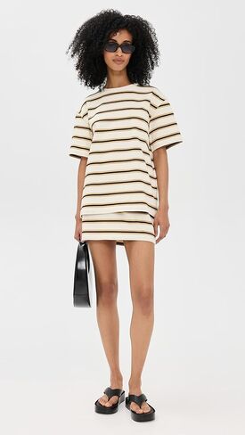 LE BOP Women's Caroline Variegated Tee in Kuwait