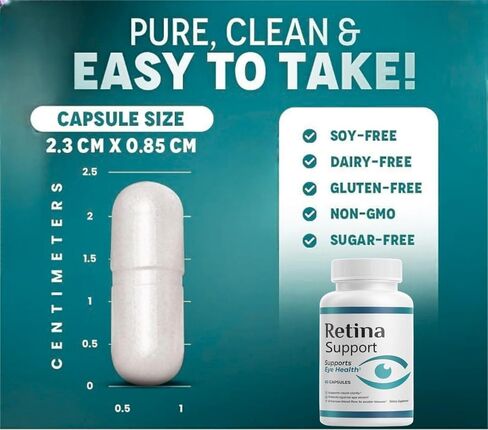 (حزمة 3) كبسولات مكملات الشبكية ، حبوب منع الحمل - أقصى قوة ، ملحق لـ Visionvitamin (180 كبسولة) in Kuwait