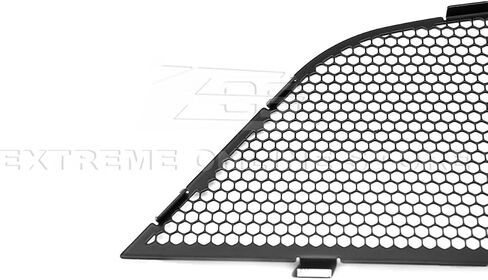 C8 Corvette Front Meesh Grill Cover - ABS Plastic لن يرقم - Gloss Black Black Naviatiator Guard for 2020-2025 Corvettes in Saudi Arabia