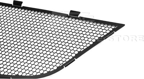 C8 Corvette Front Meesh Grill Cover - ABS Plastic لن يرقم - Gloss Black Black Naviatiator Guard for 2020-2025 Corvettes in Saudi Arabia
