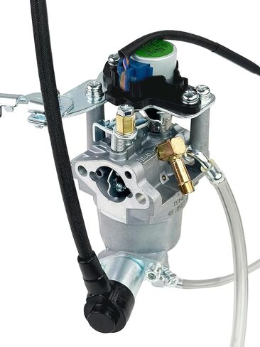 Yamakato 100160764 OEM Carburetor for Champion 2500 Watt 201122 200961 200962 Dual Fuel Helderater with folenoids and Stepper Motor in Kuwait