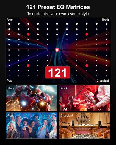 ULTIMEA 7.1ch Virtual Surround Sound Bar, Sound Bar for Smart TV with 4 Surround Speakers, Peak Power 330W, Surround Sound System for TV, App Control, TV Soundbar with Subwoofer, Opt/AUX/BT, Aura A40 in Saudi Arabia