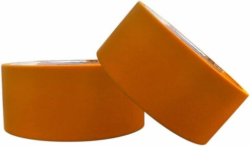 Lion-Pro™ Painter's Masking Tape, 2 Inch Wide (2 in. x 55 Yds), Professional-Grade, High Adhesion, Ideal for Multi-Surface Use, 1 Roll (1, Chrome Yellow, 2 INCH) in Saudi Arabia