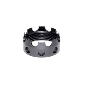 Aluminum 7075-T6 nut, 1-3/16x16 TPI, Black/Blue/Golden/Silver/red (Black)