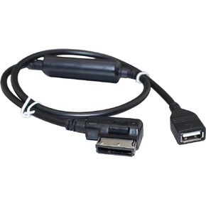 Aux Cable Compatible with Mercedes Benz 2010-2016 C CLS E G GL GLK S Class Compatible with iPod Iphone5 6 7 8 X Xs Max XR 11 12 13 Pro SE