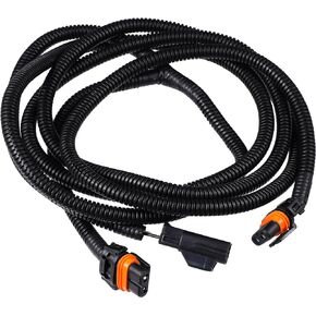 X AUTOHAUX Fog Light Wiring Harness Kit 56045501AC for Dodge for Ram 1500 2500 3500 4500 5500 Truck 2002-2008 Left Right Side