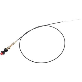 Control Cables with 2 In. Black Knob/Durable / 1 Pcs Black