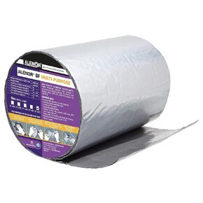 شريط إصلاح بوتيل مقاوم للماء من الألومنيوم مقاس 8 بوصات × 33 قدمًا شريط ختم RV لتسرب السقف للاستخدام الداخلي والخارجي، شريط إصلاح الأنابيب البلاستيكية HVAC، شريط ختم نافذة مكيف الهواء in Kuwait