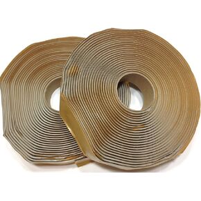 Colorimetrics Gray Putty Tape/Butyl Tape 1/8 x 1 x 30' (2-Pack)