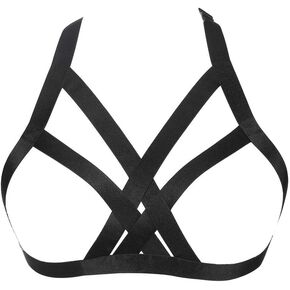 Punk Harness Bra for Women and Girls, Gothic Clothes for Women.