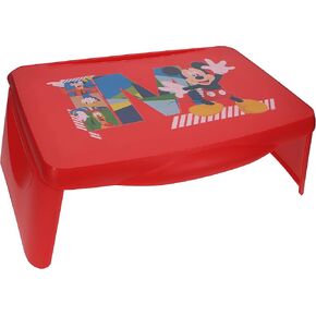 صينية أنشطة تخزين قابلة للطي من ديزني ميني ماوس لأقلام التحديد وأقلام التلوين والحرف اليدوية والمزيد، وردي، 17.9 بوصة × 12.8 بوصة × 2.36 بوصة in Kuwait