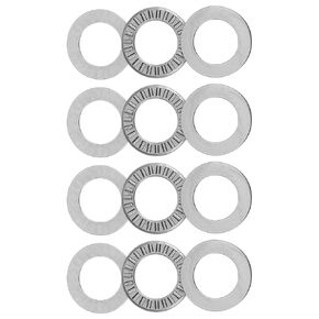 uxcell NTA1220 Thrust Needle Roller Bearings with Washers 3/4" Bore 1-1/4" OD 5/64" Thickness 10pcs