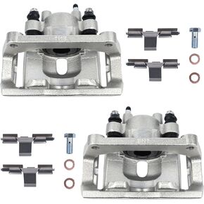Autoround Rear Disc Brake Caliper Assembly with Bracket fit for Ram 1500 2011-2018, Dodge Ram 1500 02-10/ Durango 04-09, Chrysler Aspen 07-09, Both Driver Passenger Side, Replacement # 18B4837 18B4836