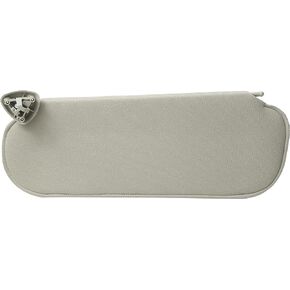 Left Driver Side Sun Visor Compatible with Chevrolet Express GMC Savana 1500 2500 3500 4500 1999-2019 Replaces# 84054688 (Gray)