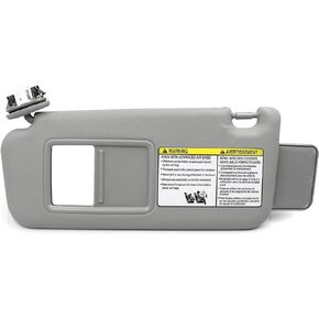 Nakuuly Left Driver Side Sun Visor Beige with Sunroof Compatible with Toyota RAV4 2006 2007 2008 2009 2010 2011 2012 2013 Replaces # 74320-42501-A1