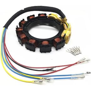 Stator For Mercury Mariner Outboard 16Amp 175HP 210HP 1997-2005 SportJet 2Stroke 6Cyl 174-9873-16 398-9873A1 398-9873A3 398-9873A4 398-9873A36 398-9873A39