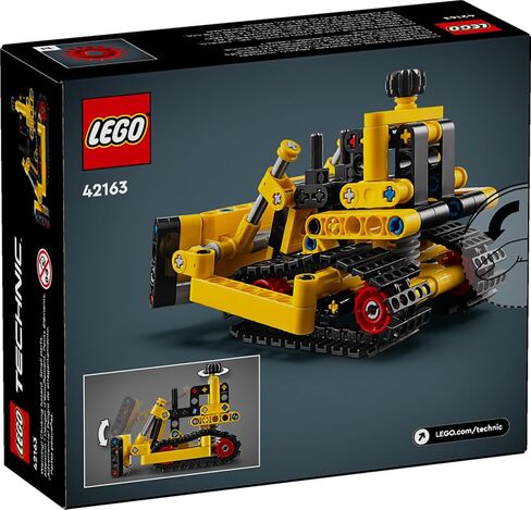 LEGO Technic Heavy-Duty Bulldozer Building Set, Kids’ Construction Toy, Vehicle Gift for Boys and Girls Ages 7 and Up, 42163 in Saudi Arabia