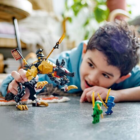 مجموعة بناء LEGO NINJAGO Imperium Dragon Hunter Hound 71790 تتميز بألعاب الوحش والتنين و3 شخصيات صغيرة، ألعاب نينجا رائعة للأطفال بعمر 6 سنوات فما فوق والذين يحبون لعب قصص النينجا in Saudi Arabia