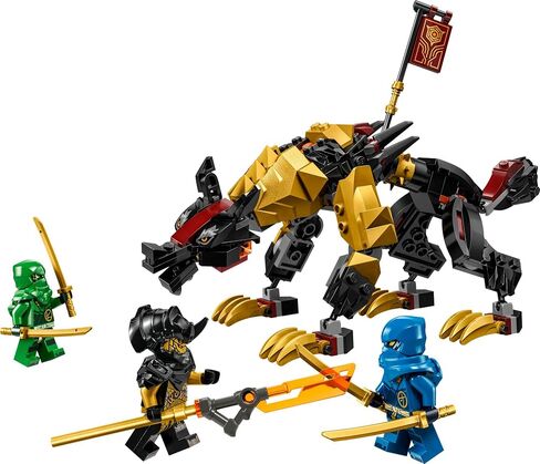مجموعة بناء LEGO NINJAGO Imperium Dragon Hunter Hound 71790 تتميز بألعاب الوحش والتنين و3 شخصيات صغيرة، ألعاب نينجا رائعة للأطفال بعمر 6 سنوات فما فوق والذين يحبون لعب قصص النينجا in Saudi Arabia