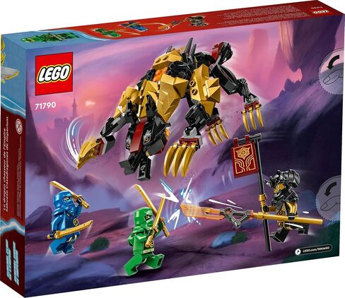 مجموعة بناء LEGO NINJAGO Imperium Dragon Hunter Hound 71790 تتميز بألعاب الوحش والتنين و3 شخصيات صغيرة، ألعاب نينجا رائعة للأطفال بعمر 6 سنوات فما فوق والذين يحبون لعب قصص النينجا in Saudi Arabia