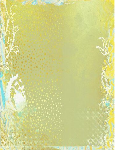 Shabby Blender Mulberry Rice Paper, 8 x 10.5 inch - 6 Unique Printed Mulberry Paper Pages 30gsm Overlay Visible Fibres for Decoupage Crafts Mixed Media Collage Art in Saudi Arabia