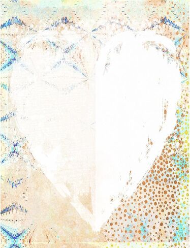 Shabby Blender Mulberry Rice Paper, 8 x 10.5 inch - 6 Unique Printed Mulberry Paper Pages 30gsm Overlay Visible Fibres for Decoupage Crafts Mixed Media Collage Art in Saudi Arabia