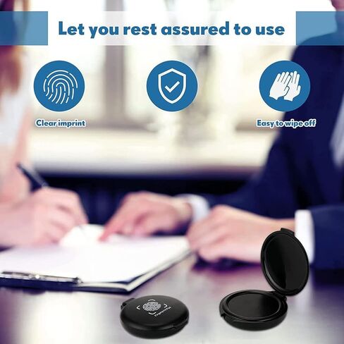 قطعة واحدة من وسادات حبر بصمة الإصبع السوداء، وسادات حبر بصمة الإبهام، وسادة حبر سوداء، وسادة ختم لمستلزمات كاتب العدل المكتبي، وبطاقات بصمة الهوية، وبطاقات ختم الهوية، ومنصات ختم الأعمال والعبوات in Kuwait