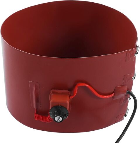 Drum Heater with Thermostat Handling Equipment, 1200W Oil Drum Silicone Electric Heating Blanket, 30-150℃ Temperature Range (US Plug 110V) in Saudi Arabia
