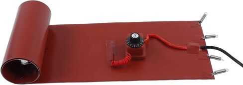 Drum Heater with Thermostat Handling Equipment, 1200W Oil Drum Silicone Electric Heating Blanket, 30-150℃ Temperature Range (US Plug 110V) in Saudi Arabia