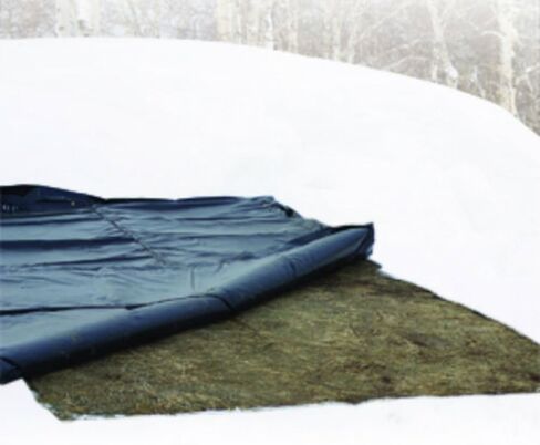 Powerblanket EH0304 بطانية ذوبان أرضية عالية الكثافة وات - بطانية معالجة إيبوكسي - أبعاد ساخنة 3 × 4 بوصة، الأبعاد النهائية 4 × 5 بوصة، أسود in Saudi Arabia