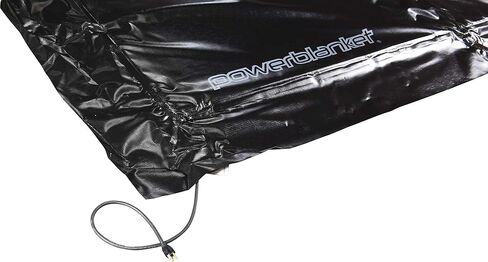 Powerblanket EH0304 بطانية ذوبان أرضية عالية الكثافة وات - بطانية معالجة إيبوكسي - أبعاد ساخنة 3 × 4 بوصة، الأبعاد النهائية 4 × 5 بوصة، أسود in Saudi Arabia