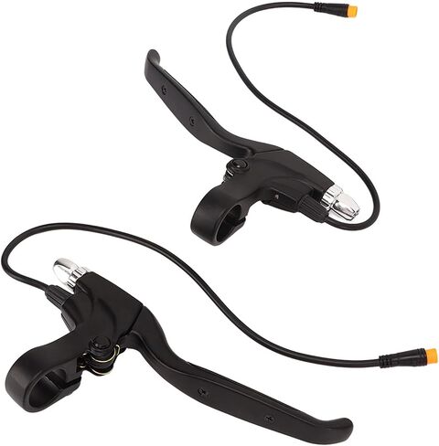 VBESTLIFE Bike Brakes Lever, 2Pcs Electric Bike Brake Levers 32cm Wire Waterproof Interface Brake Handles for BAFANG BBSHD BBS01 BBS02 Mid Motor in Saudi Arabia