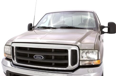 غطاء فتحة التهوية التلقائي [AVS] واقي غطاء Aeroskin | 1999 - 2007 فورد F-250/F - 350/F - 450 Super Duty، Low Profile/Flush - كروم | 622067 in Saudi Arabia