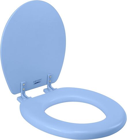 Soft Padded Toilet Seat - Embroidered (styles may vary) in Kuwait