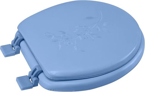 Soft Padded Toilet Seat - Embroidered (styles may vary) in Kuwait