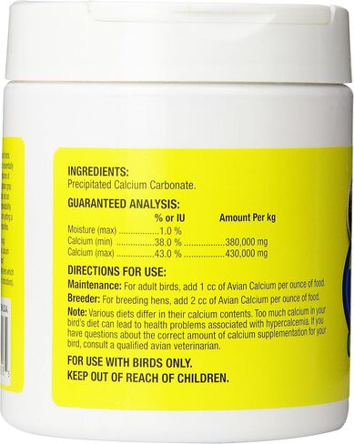 Zoo Med Avian Calcium, 3 Ounce Jar (85g) in Saudi Arabia