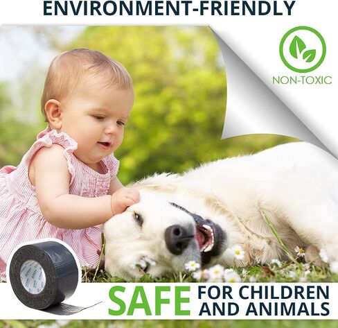 شريط إصلاح بوتيل مقاوم للماء من الألومنيوم مقاس 8 بوصات × 33 قدمًا شريط ختم RV لتسرب السقف للاستخدام الداخلي والخارجي، شريط إصلاح الأنابيب البلاستيكية HVAC، شريط ختم نافذة مكيف الهواء in Kuwait