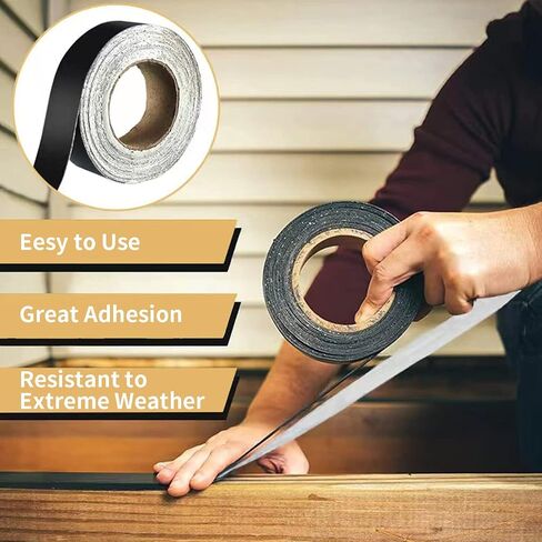 12 Pack Deck Joist Tape, Deck Tape 1 5/8" X 50' Butyl Flashing Tape for Decking& Beams in Saudi Arabia