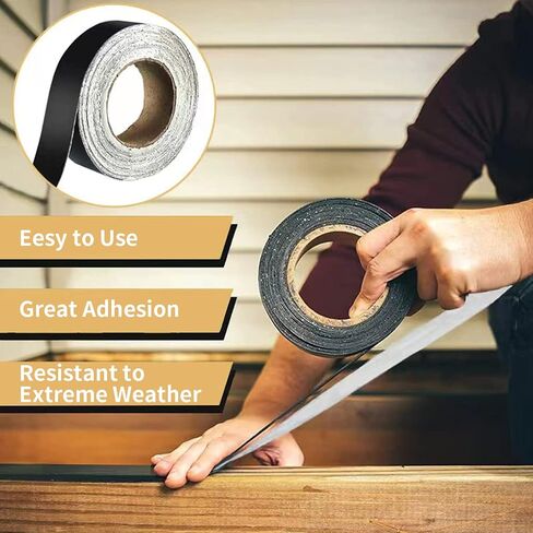12 Pack Deck Joist Tape, Deck Tape 1 5/8" X 50' Butyl Flashing Tape for Decking& Beams in Saudi Arabia