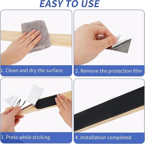 Deck Joist Tape 1-5/8" x 50' Butyl Joist Tape for Decking Flashing Tape Waterproof Weather Resistance Self-Adhesive Anti-Corrosion for Wood Joists and Beams (1-5/8'' x 50', 8 Pack) in Saudi Arabia