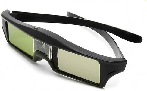 نظارات ثلاثية الأبعاد ذات مصراع نشط، نظارات ثلاثية الأبعاد قابلة لإعادة الشحن 144 هرتز لنظارات أجهزة العرض ثلاثية الأبعاد DLP Link، متوافقة مع BenQ، Optoma، Dell، Acer، Viewsonic DLP Projector in Kuwait