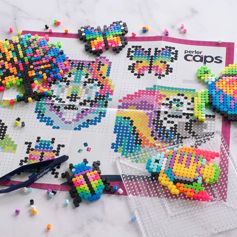 Perler 80-54390 Solid-Top Cap Fuse Beads, 4005pcs, Deluxe Box Kit in Saudi Arabia
