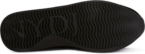 NYDJ Women's Fern Suede Sporty Loafer, Black, 9 in Saudi Arabia